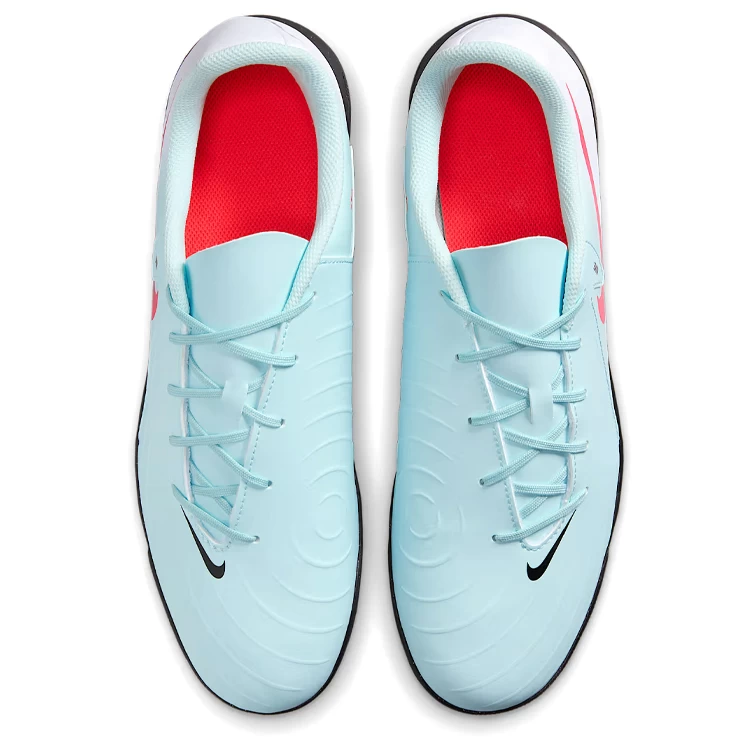 Ghete pentu fotbal Nike PHANTOM GX II CLUB TF pt Barbati / 38.5 / Alb-albastru deschis photo 4